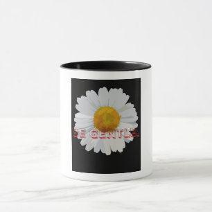 Mug Soyez Gentil Minimaliste Fleur de Marguerite Esthé