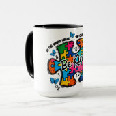 Mug Soyez Gentil/ Sensibilisation à l'autisme (Devant gauche)