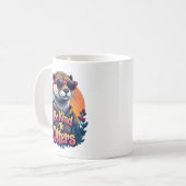 Mug Soyez Gentils Avec Les Otters, Drôle Garçons Fille (Devant gauche)