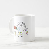 Mug "Soyez gentils avec tous les êtres vivants" (Devant gauche)
