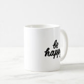 Mug Soyez heureux (Devant droit)