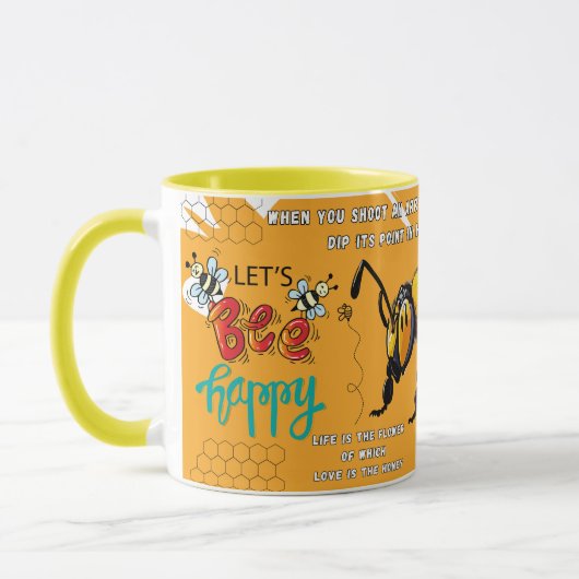 Mug Soyez heureux (Gauche)