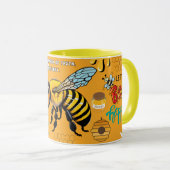 Mug Soyez heureux (Devant droit)