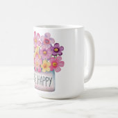 Mug Soyez heureux (Devant droit)