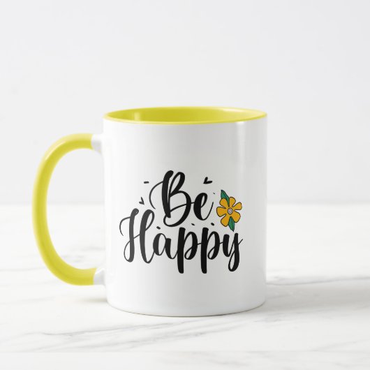 Mug Soyez heureux (Gauche)