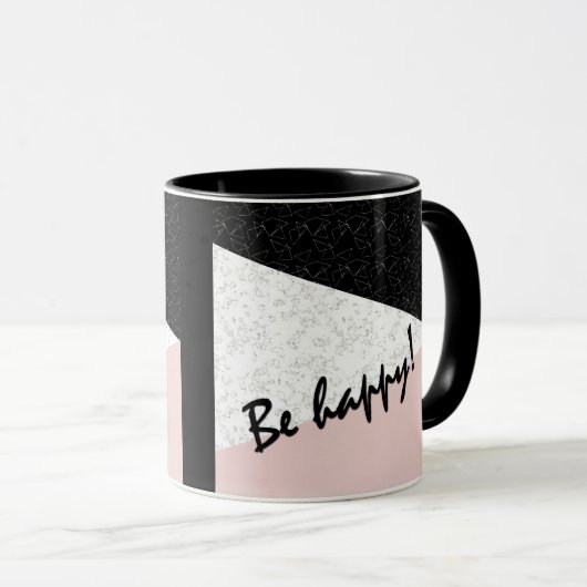 Mug Soyez heureux ! (Devant droit)