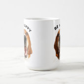 Mug Soyez heureux Beagle (Centre)