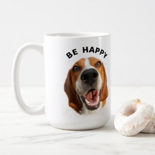 Mug Soyez heureux Beagle