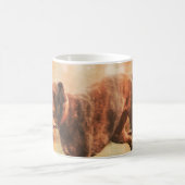 Mug Soyez heureux chien (Centre)