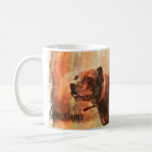 Mug Soyez heureux chien