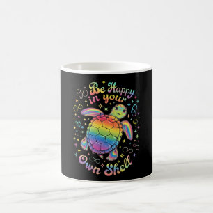 Mug Soyez Heureux Dans Votre Propre Coquille Tortue Ar