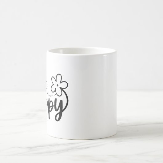 Mug Soyez heureux Printemps été (Centre)
