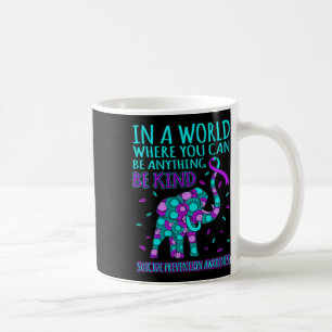Mug Soyez heureux Soutien de sensibilisation à la prév