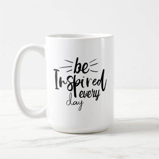 Mug Soyez Inspiré chaque jour (Gauche)