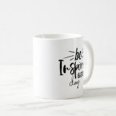 Mug Soyez Inspiré chaque jour (Devant droit)