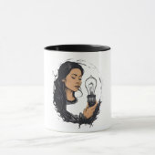Mug Soyez la lumière dans le noir (Centre)