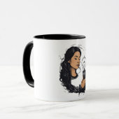 Mug Soyez la lumière dans le noir (Devant gauche)