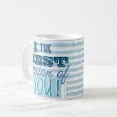 Mug Soyez la meilleure version de vous Motivational Bl (Devant gauche)
