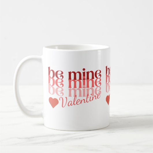 Mug Soyez la mienne Valentine (Gauche)