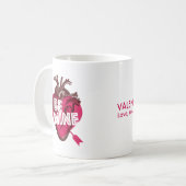 Mug Soyez la mienne Valentine Flèche coeur (Devant gauche)