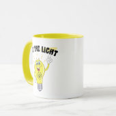 Mug Soyez la pâte à café légère| Coupe du café|Mug chr (Devant gauche)