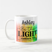 Mug Soyez l'arc-en-ciel léger (Gauche)