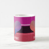 Mug Soyez le coeur réfléchi de Valentine (Centre)