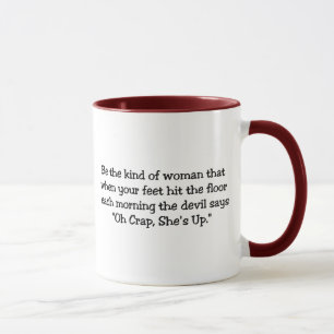 Mug Soyez le genre de femme