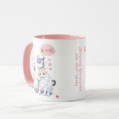 Mug Soyez le mien Charming Chats Love Confession Valen (Devant gauche)