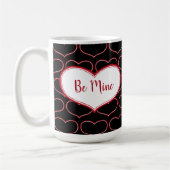 Mug Soyez les coeurs de conception graphique de mine (Gauche)