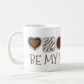 Mug Soyez ma Saint Valentin Boîte de chocolats Bonbons (Gauche)
