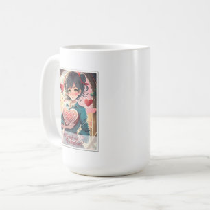 Mug Soyez ma Saint-Valentin dans le style Manga 31470