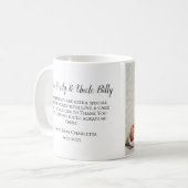 Mug Soyez mes parents Merci Photo (Devant gauche)