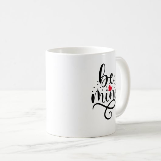 Mug Soyez mien mignon Amour Design (Devant droit)