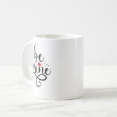 Mug Soyez mien mignon Amour Design (Devant gauche)