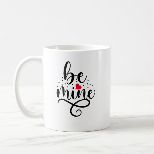 Mug Soyez mien mignon Amour Design (Gauche)