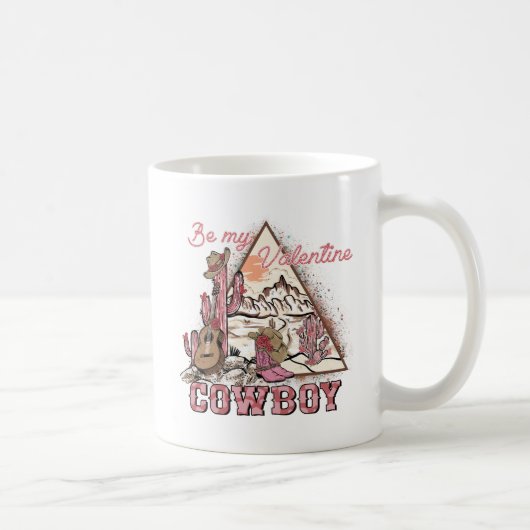 Mug Soyez Mon Cowboy Valentine (Droite)
