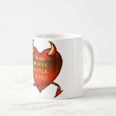 Mug Soyez mon petit diable corné (Devant droit)