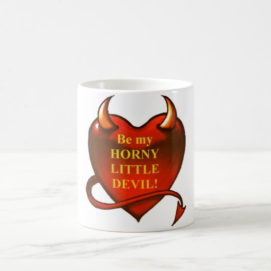 Mug Soyez mon petit diable corné (Centre)