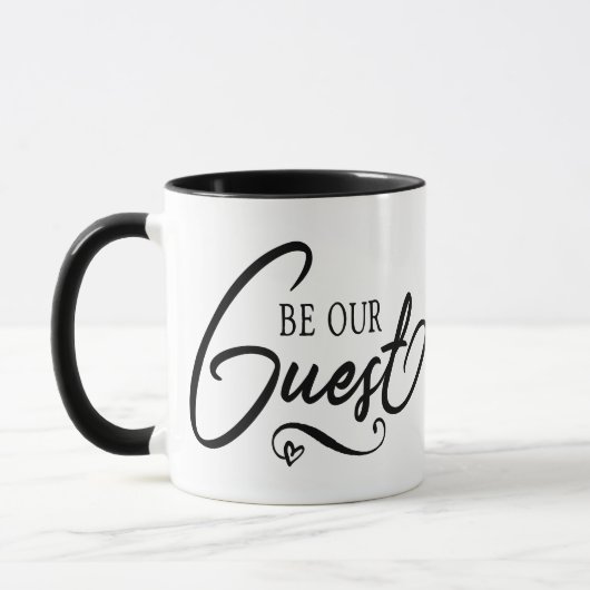 Mug Soyez notre invité (Gauche)