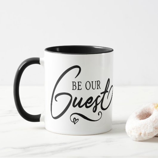 Mug Soyez notre invité (Avec donut)