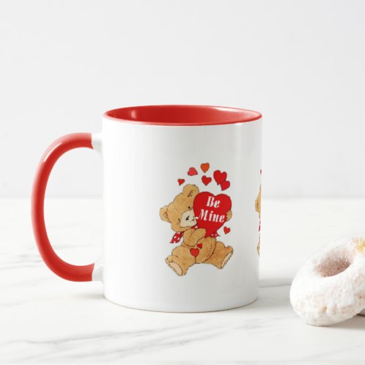 Mug Soyez ours de nounours de mine (Avec donut)