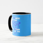Mug Soyez plus créatif et pensez à l'inspiration de bo (Devant gauche)