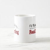 Mug Soyez plutôt chasse fossile (Centre)