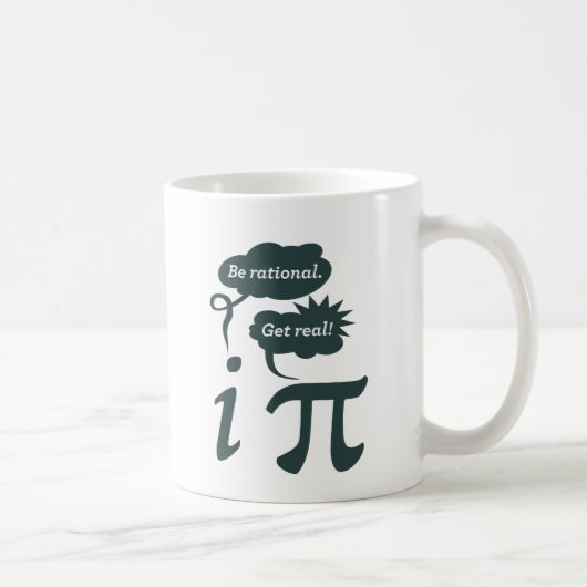 Mug soyez rationnel ! obtenez vrai ! (Droite)