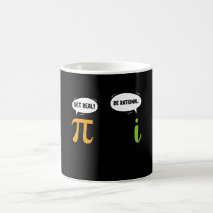Mug Soyez Réel Soyez Rationnel Drôle de Mathématiques 