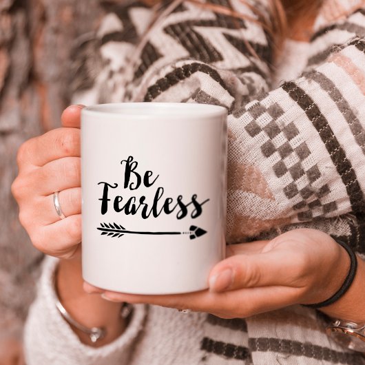 Mug Soyez sans crainte - Sayons Inspirationnels Typogr