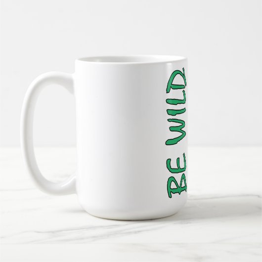 Mug Soyez Sauvage – Conception de Cheval Décoratif For (Gauche)
