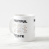 Mug Soyez Speciate fructueux (l'humour d'évolution) (Devant gauche)