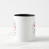 Mug Soyez toujours et sachez que je suis Dieu, dessiné (Centre)